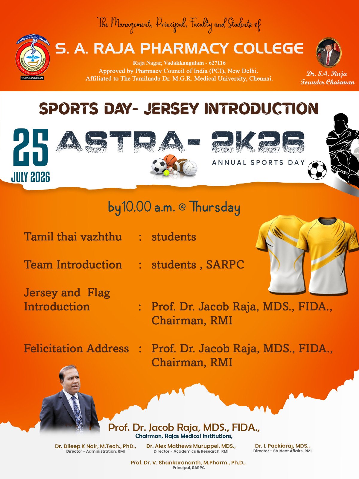ASTRA-2K26 JERSEY INTRODUCTION